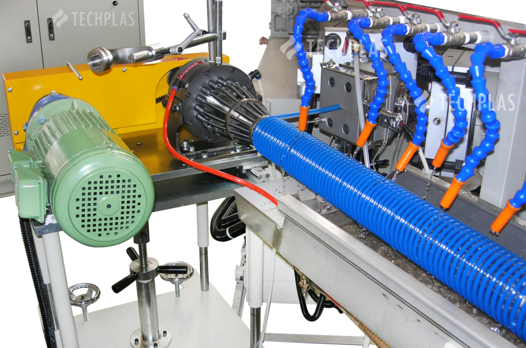 PVC Spiral Suction Hose Extrusion Machine TECHPLAS