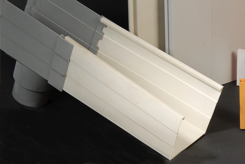 pvc rain gutter