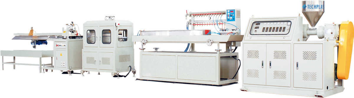 pvc small profile extrusion line