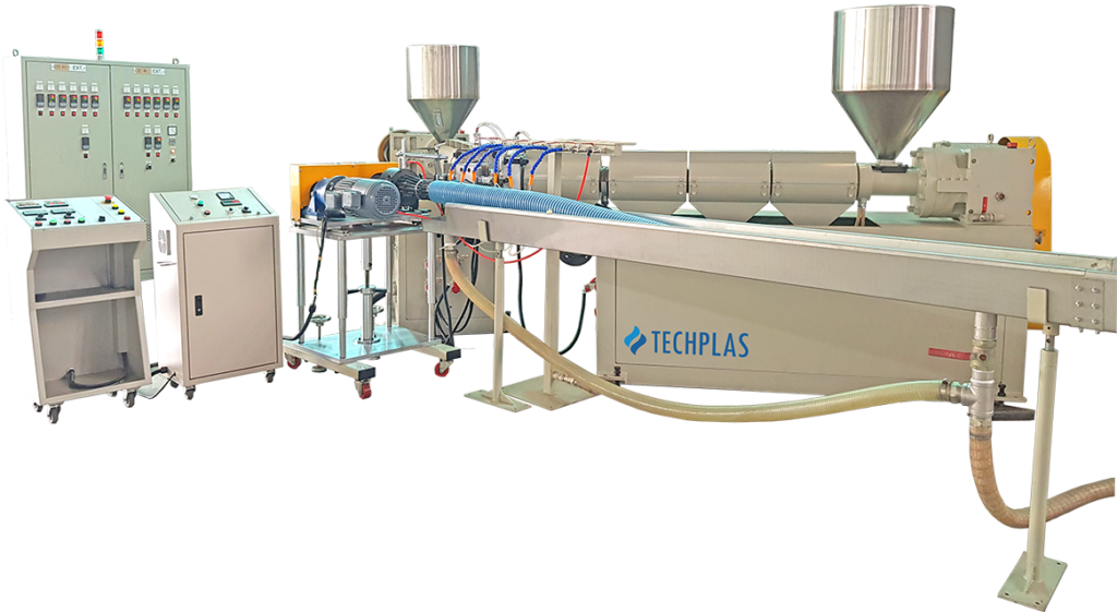 PVC Spiral Suction Hose Extrusion Machine TECHPLAS
