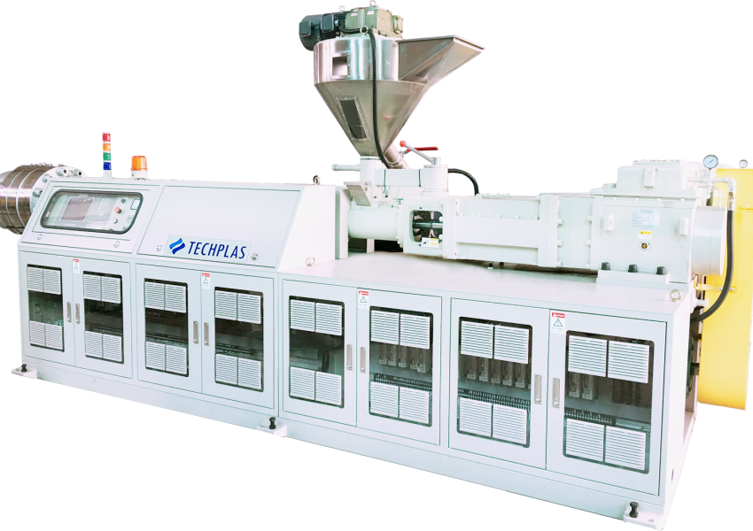 pvc twin screw extruder